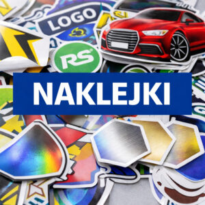 Naklejki drukowane - wycinane po obrysie - Standard