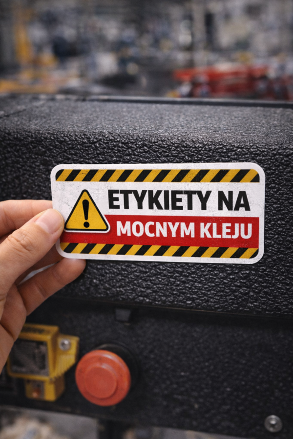 Naklejki drukowane – wycinane po obrysie - Mocny Klej