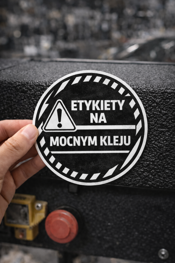 Naklejki drukowane – wycinane po obrysie - Mocny Klej