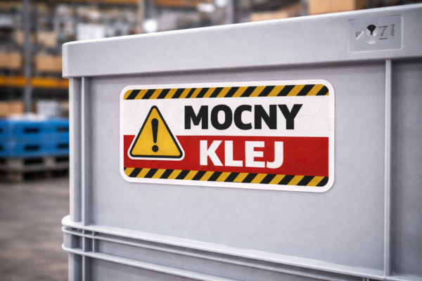 Naklejki drukowane – wycinane po obrysie - Mocny Klej