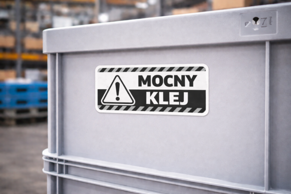 Naklejki drukowane – wycinane po obrysie - Mocny Klej