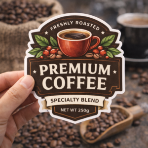 Naklejki drukowane - wycinane po obrysie - Standard