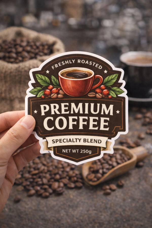 Naklejki drukowane - wycinane po obrysie - Standard