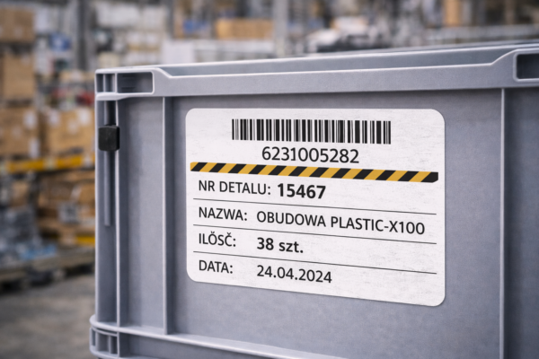 Naklejki drukowane - wycinane po obrysie - Standard