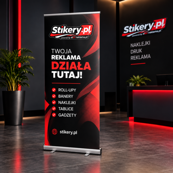 Roll-up reklamowy 85 × 200 cm